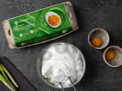 Orsini kiaušiniai su bekonu Žingsnis 2