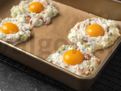 Orsini kiaušiniai su bekonu Žingsnis 6