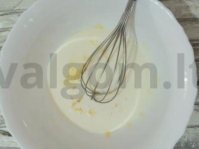 Švelnūs amerikietiški blynai pusryčiams Žingsnis 2