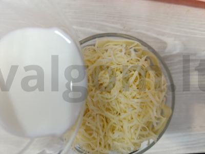 Makaronai-nestai su daržovių mišiniu orkaitėje Žingsnis 5