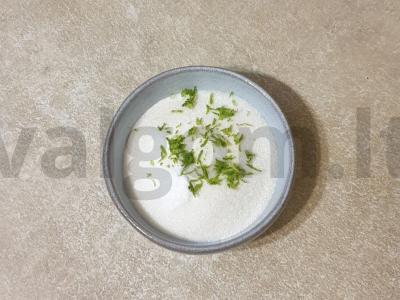 Varškės keksiukai su laimu Žingsnis 2