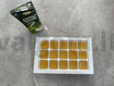 Kokteilis iš viskio su obuolių sultimis Žingsnis 1