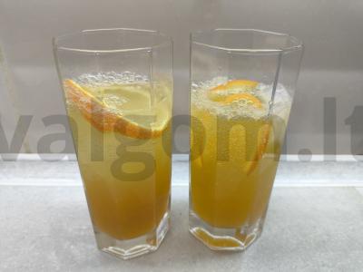 Apelsinų limonadas su laimu Žingsnis 7