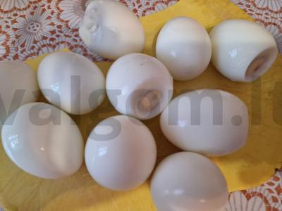 Švelnus olivjė salotas su dešra Žingsnis 2