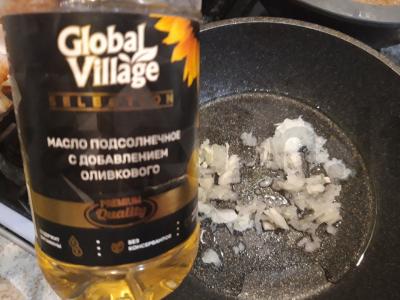 Kopūstai, troškinti su konservuota šamais Žingsnis 2