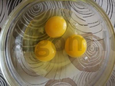 Matafanas su bekonu, sūriu ir žolelėmis Žingsnis 1