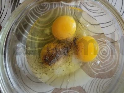 Matafanas su bekonu, sūriu ir žolelėmis Žingsnis 2