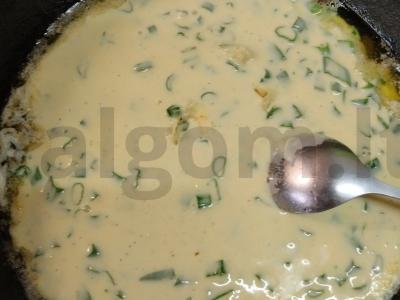 Matafanas su bekonu, sūriu ir žolelėmis Žingsnis 7