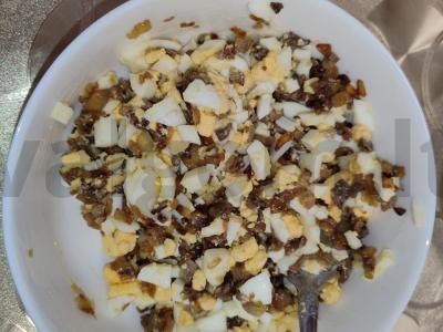 Šamų zrazai su grybų įdaru Žingsnis 5