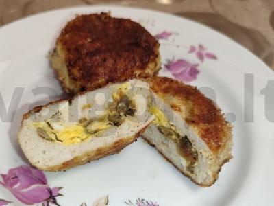 Šamų zrazai su grybų įdaru pagrindine nuotrauka