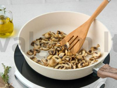 Kasperolė su žaliąja pupelių Žingsnis 2