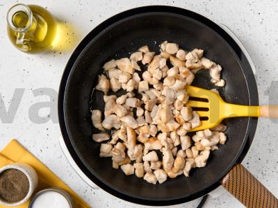 Kataloniškas ryžiai Žingsnis 1