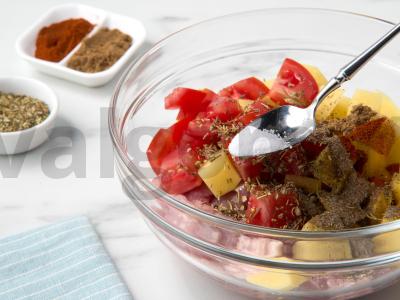 Kepimas iš kiaulienos valgomoje puodynėje Žingsnis 3