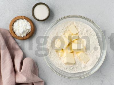 Vyšnių tortas „Korys“ Žingsnis 2