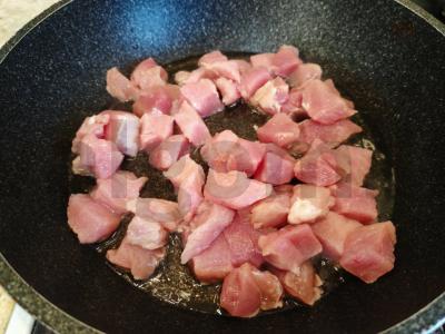 Grybų plovas su daržovėmis Žingsnis 2