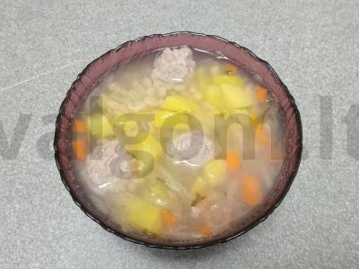 Sūris su kiaulienos faršo kukuliais Žingsnis 6