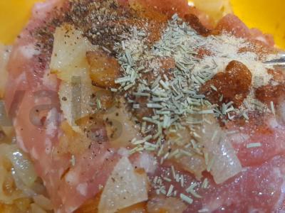 Mėsos ritinys „Netikras kiškis“ Žingsnis 3