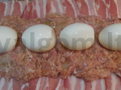 Mėsos ritinys „Netikras kiškis“ Žingsnis 5