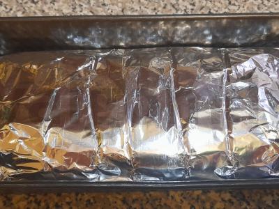 Mėsos ritinys „Netikras kiškis“ Žingsnis 7