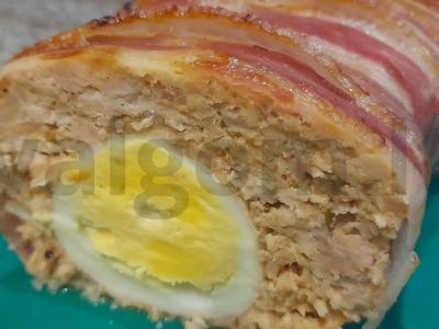 Mėsos ritinys „Netikras kiškis“ pagrindine nuotrauka