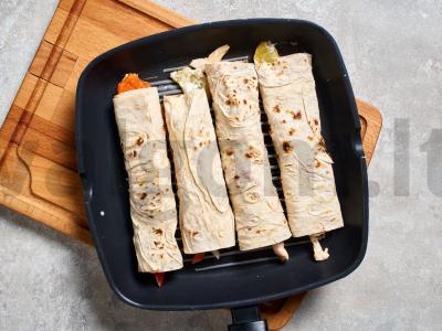 Namų ritinėliai lavaše Žingsnis 6