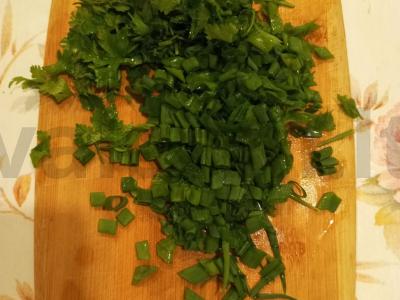 Sultinga vištiena kopūstų apvalkale Žingsnis 5