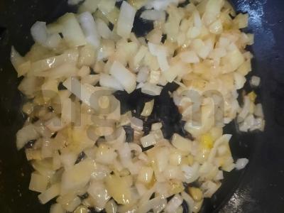 Bulvių zrazai su pievagrybiais Žingsnis 2