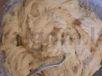 Bulvių zrazai su pievagrybiais Žingsnis 7