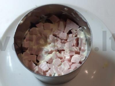 Salotas „Mėgstamiausias olivjė“ Žingsnis 3