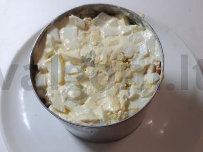 Salotas „Mėgstamiausias olivjė“ Žingsnis 4