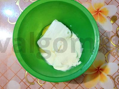 Auksiniai varškėčiai idealiu pavidalu Žingsnis 1