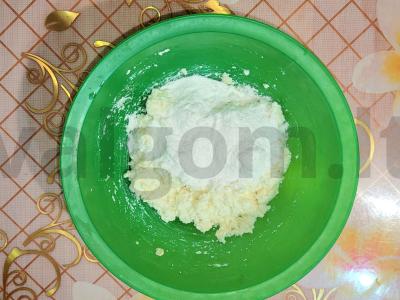 Auksiniai varškėčiai idealiu pavidalu Žingsnis 2