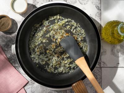 Perlovka su kiauliena ir grybais Žingsnis 3