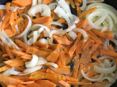 Žalioji pupelė su faršu Žingsnis 2