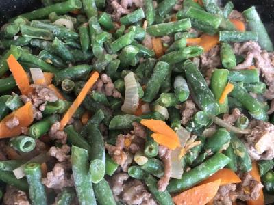 Žalioji pupelė su faršu Žingsnis 6