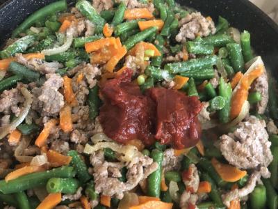 Žalioji pupelė su faršu Žingsnis 7