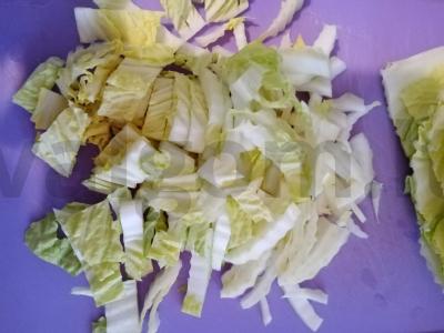 Lengvas krabų salotas per 5 minutes Žingsnis 1