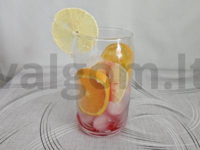 Gaivus limonadas „Avietė-citrina-apelsinas“ Žingsnis 2