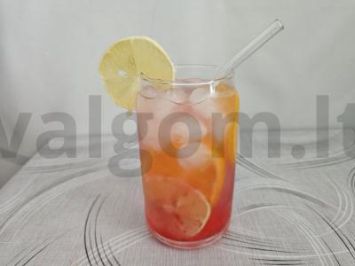 Gaivus limonadas „Avietė-citrina-apelsinas“ pagrindine nuotrauka