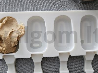 Saldainiai iš paruoštų sausainių „Eskimo“ Žingsnis 3