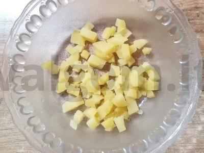 Vinegretas su baltais pupelėmis Žingsnis 1