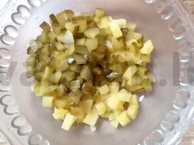 Vinegretas su baltais pupelėmis Žingsnis 2