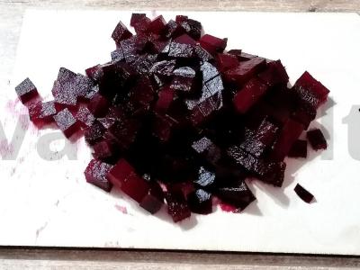 Vinegretas su baltais pupelėmis Žingsnis 3