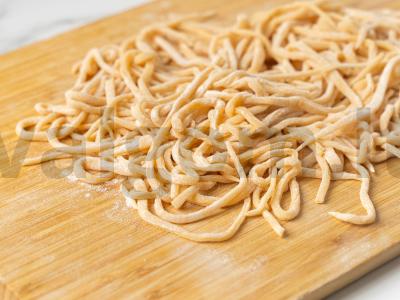 Kaip pasigaminti naminius makaronus Žingsnis 5