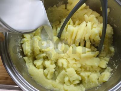 Bulvių košė su žaliu svogūnu Žingsnis 4