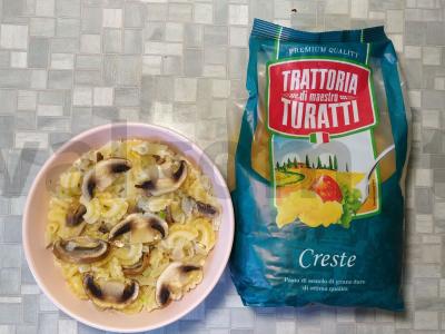 Makaronų apkepas su grybais ir grietine Žingsnis 5