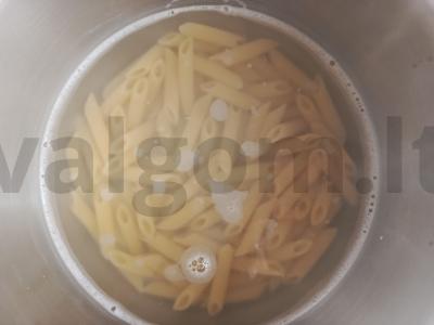 Penne su moliūgu ir bekonu Žingsnis 5