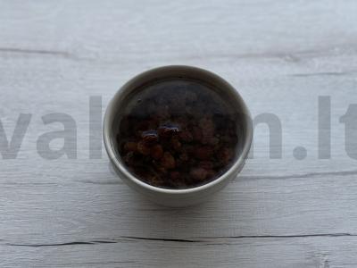 Raisiniai keksiukai Žingsnis 1