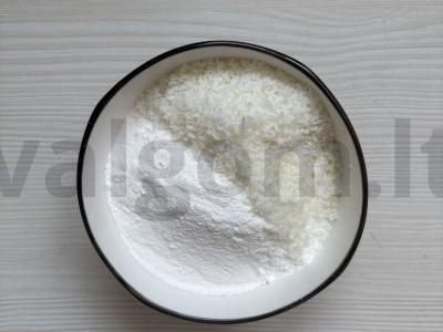 Nesaldus kokosinis sausainių desertas be kepimo Žingsnis 2