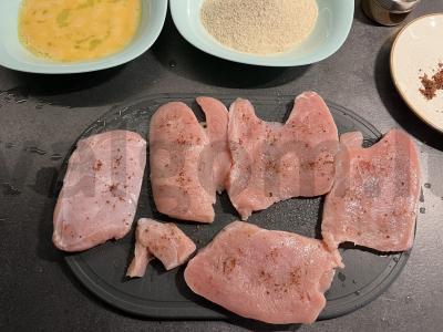 Kiauliena džiovintoje tešloje Žingsnis 1